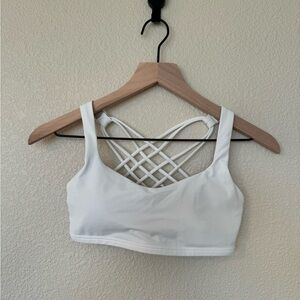 Lululemon Energy Bra White Size 6